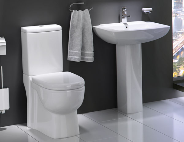 The Sorea Cloakroom Toilet & Basin Suite from VIP Bathrooms - now only 175.99 GBP!